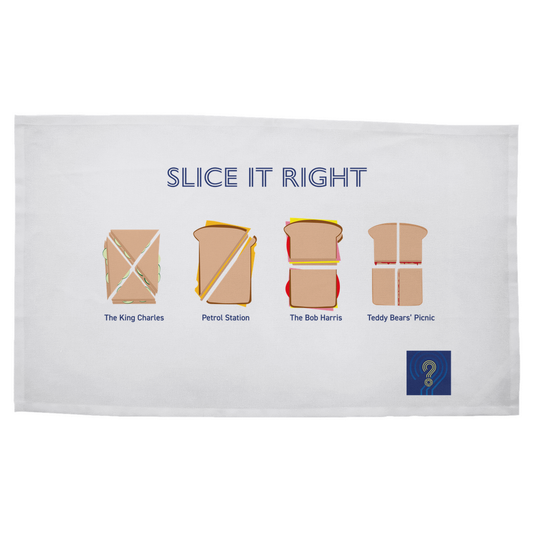 Slice It Right Tea Towel